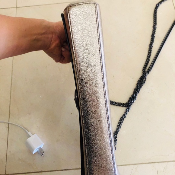 COACHAlexa Metallic Turnlock Clutch - Picture 10 of 12